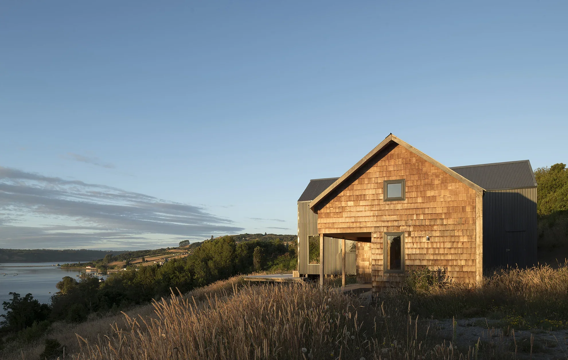 Casa Quetalco en Quetalco, Dalcahue: exterior